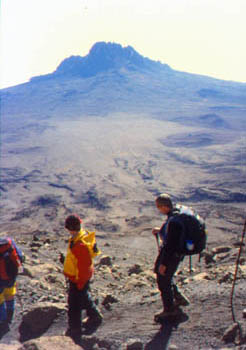 descending the scree slope