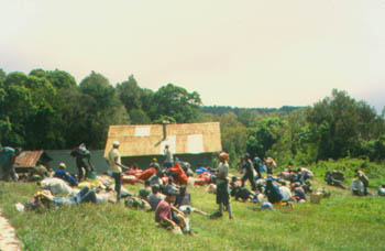 porters at Horombo
