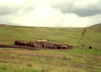 Maasai village, Tanzania