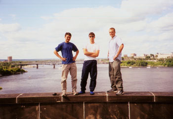 Ben, me, Jeremy in Ottawa