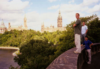 Steve, Jeremy, Ben in Ottawa