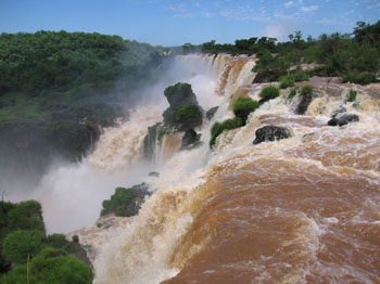 Iguazu Falls, after rain