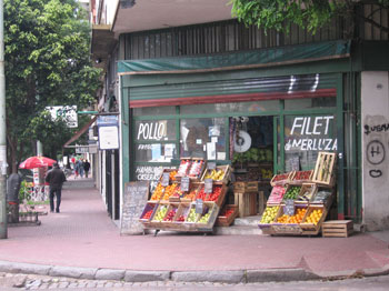market in San Telmo, Buenos Aires