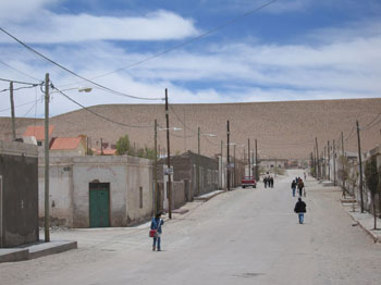 san antonio de los cobres, a small puna town, northwest Argentina