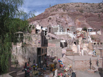 a cemetery in Purmamarca, Argentina / by Joy