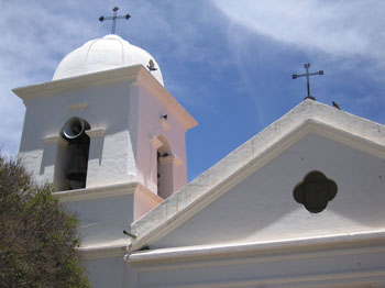 a church in Humahuaca, Jujuy, Argentina