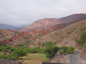 along the road to Cachi, Argentina