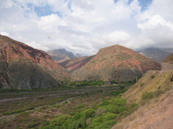 along the road to Cachi, Argentina