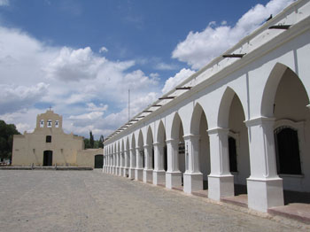 the church in Cachi, Argentina