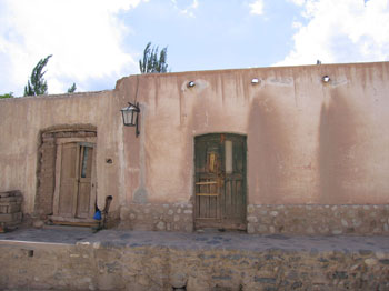 an alley in Cachi, Argentina