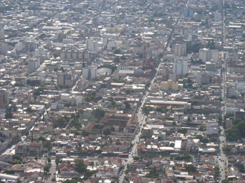 the city of Salta seen from the tramway / by Joy