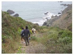 Muir Beach hike