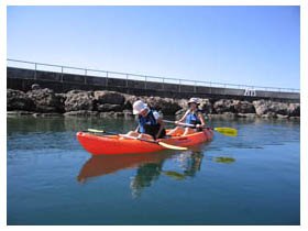 kayaking