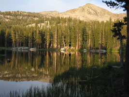 the whole lake to ourselves