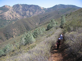 hiking on mount diablo