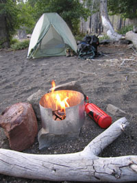 priming the stove