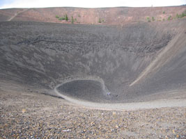 people in the caldera