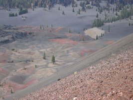 painted dunes, lassen national park