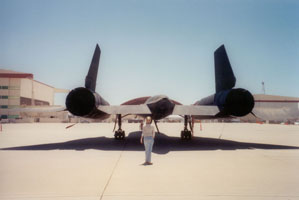 Dana and a Blackbird