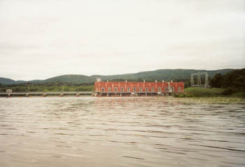 the dam mentioned in the sign