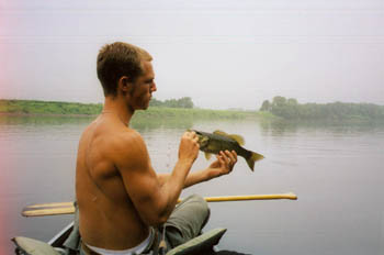 fishing the next day