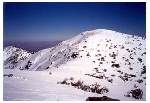 windy mountaintop