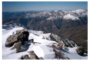 the san gabriel snow line