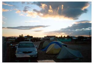 Ensenada beach camp