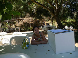 joy at chouinard winery, castro valley