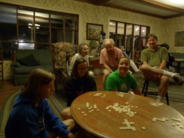 playing bananagrams