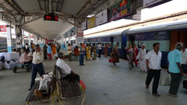 Mysore train platform