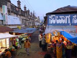 evening in the market