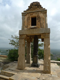 at the Sharavanabelagola temple