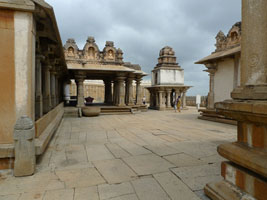 at the Sharavanabelagola temple