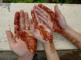 henna decoration