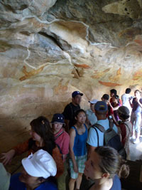 Sigiriya rock paintings