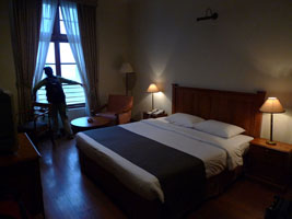 our hotel room in colombo