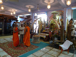 ceremony at the temple