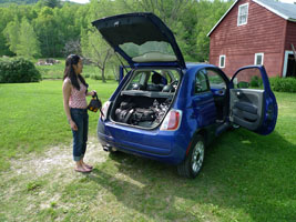 unloading the fiat