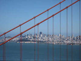 golden gate bridge and san francisco