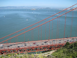 golden gate bridge and san francisco