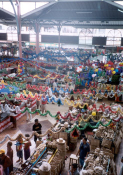 market in Tahiti
