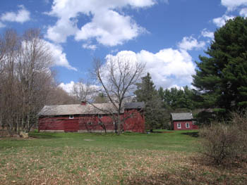 new england red barn
