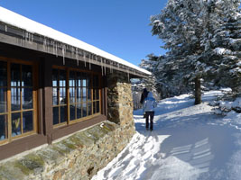 1930s ski hut, mt greylock