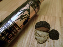 truffle and olive oil