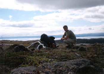 caribou bones were common.  People hunt everything that moves.