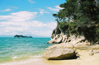 beach view, Abel Tasman, New Zealand