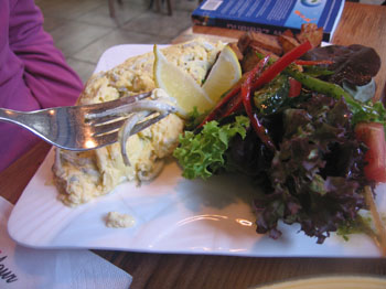 Whitebait in Greymouth, New Zealand