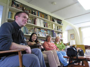 cousin Chris, with Margaret and my aunts