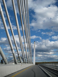 Penobscot Narrows bridge, Maine, by joy